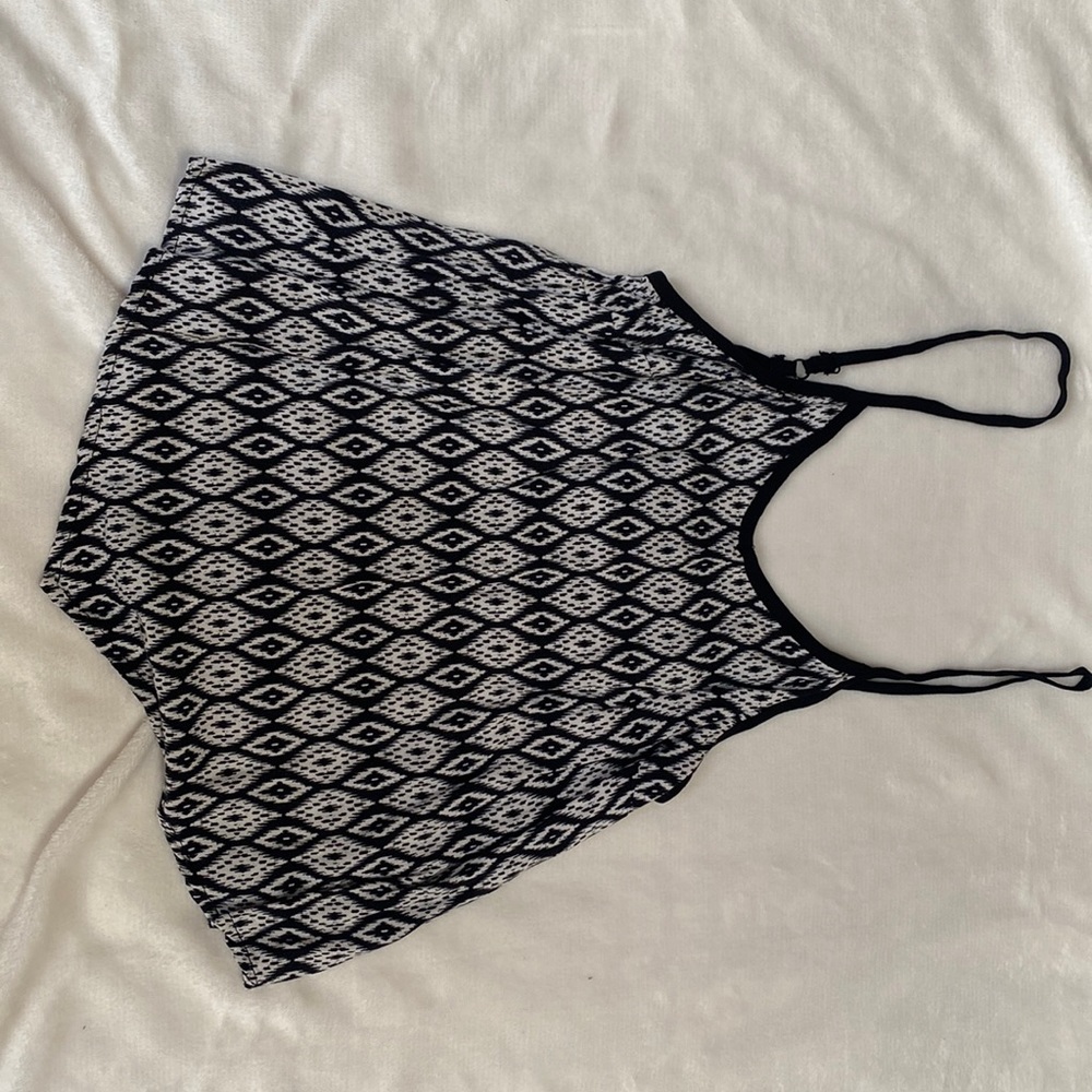 Cute B&W crop top